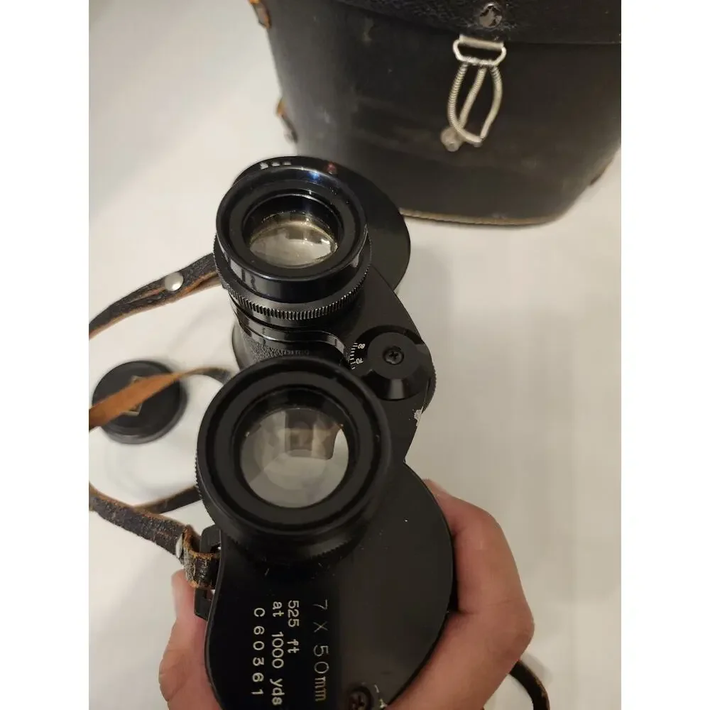 Rare Vintage Sears‎ 6281 Binoculars Extra Wide Angle